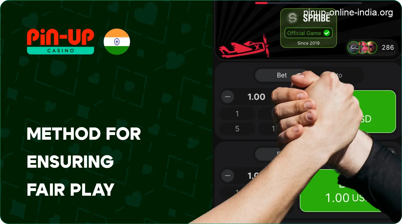 A Method for Ensuring Fair Play in Aviator Game