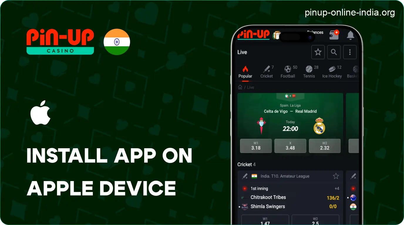 Install Pin-Up on Your Apple Device (iPhone or iPad)