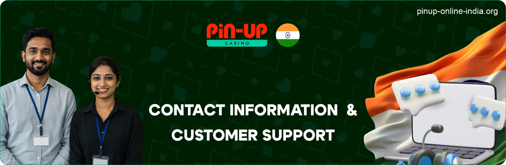 Pin-Up - Contact Information and Customer Support in India